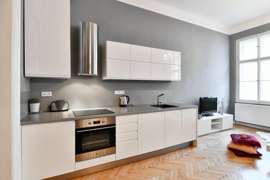 Cityscape Wenceslas Square Apartment Praha Exteriér fotografie