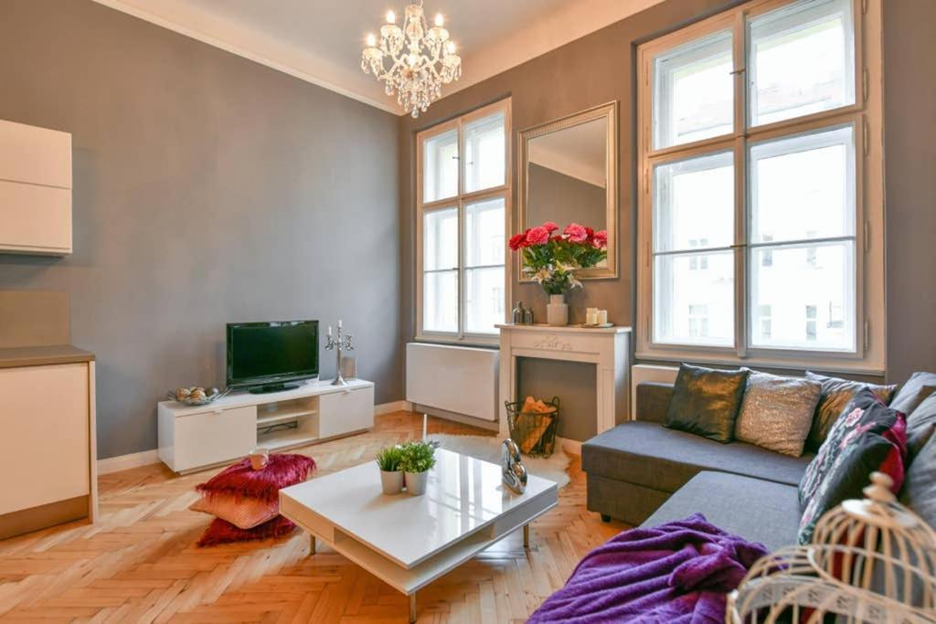 Cityscape Wenceslas Square Apartment Praha Exteriér fotografie